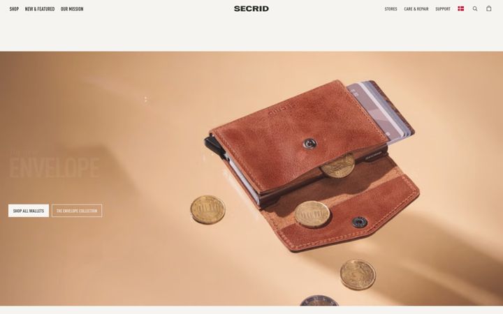 Screenshot of secrid.com
