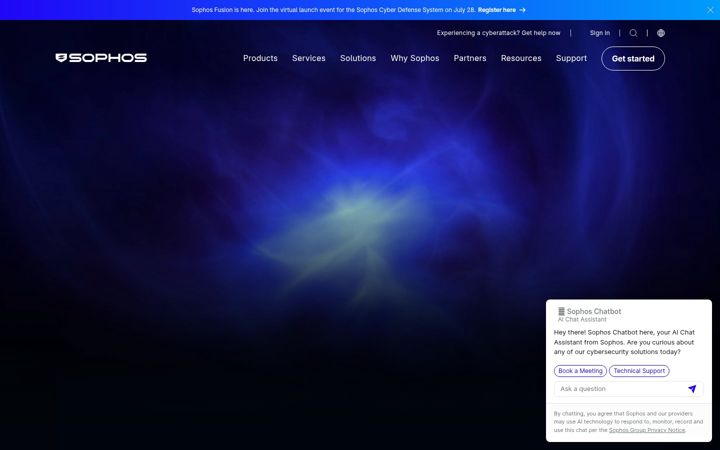 Snímek obrazovky secureworks.com