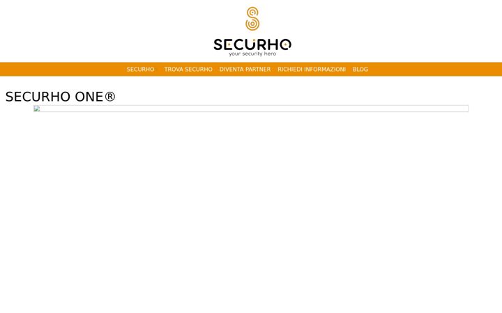 Screenshot of securho.it