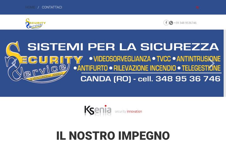 Képernyőkép: securityservice-dma.it