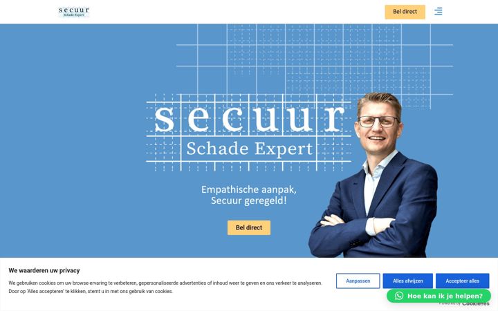 Screenshot του secuurschadeexpert.nl