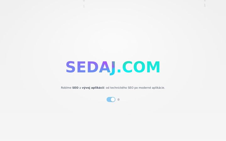 Screenshot of sedaj.com