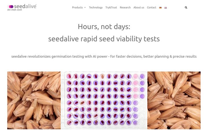 Zrzut ekranu seedalive.de
