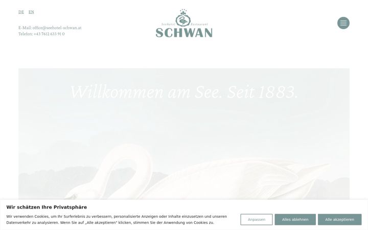 Snimka zaslona za seehotel-schwan.at