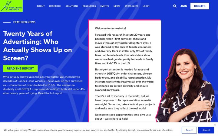 Screenshot of seejane.org