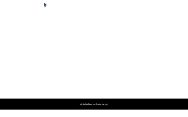 Screenshot of seekahost.net