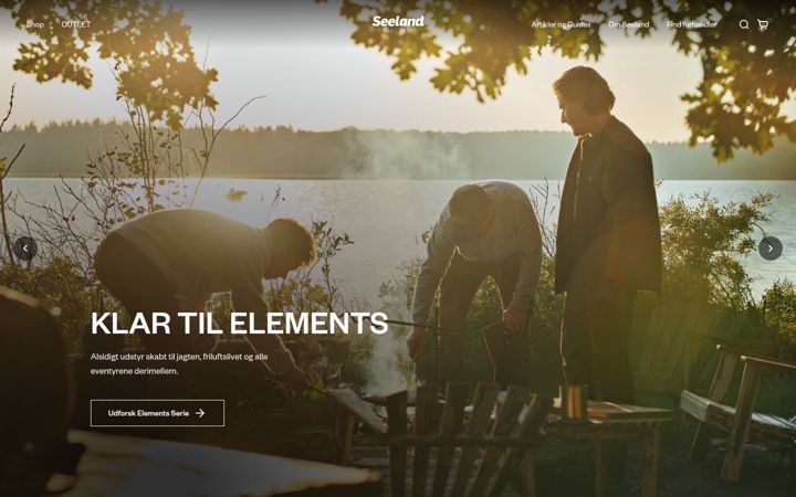 Captura de ecrã de seeland.com