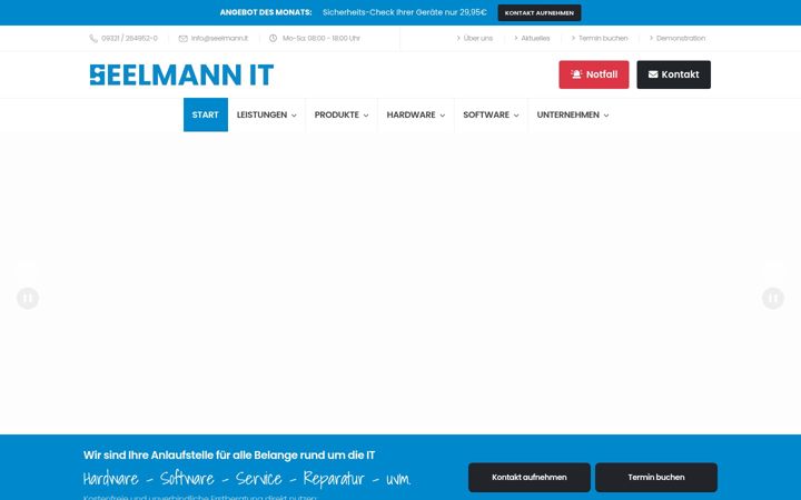 Zrzut ekranu seelmann.it