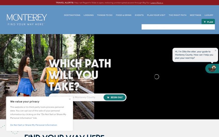 Screenshot of seemonterey.com