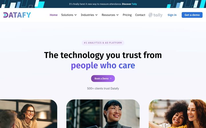 Screenshot of seesource.com