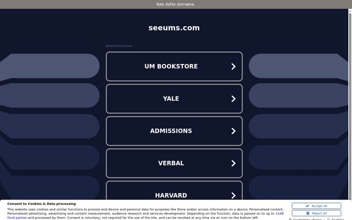 Screenshot of seeums.com
