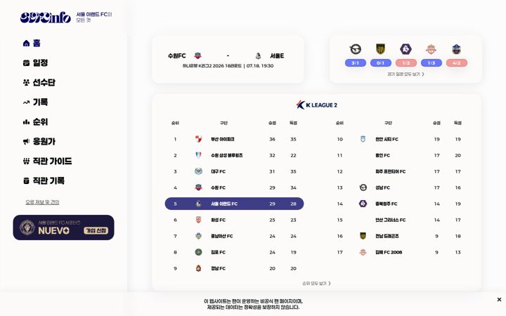 Screenshot of sefc.info