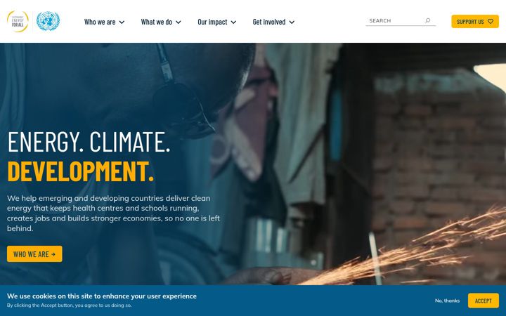 Screenshot of seforall.org