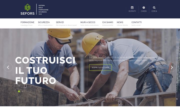 Screenshot of seforsvco.it