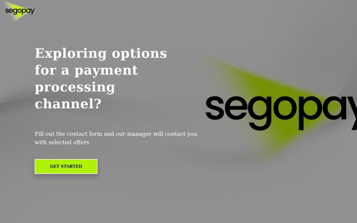 Screenshot of segopay.com