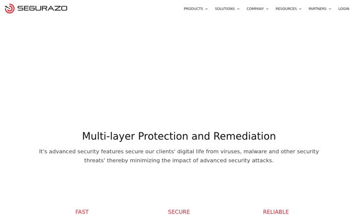 Screenshot of segurazo.com