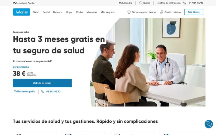 Screenshot of segurcaixaadeslas.es