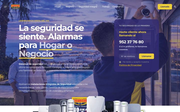 Skjermbilde av segurisur.com