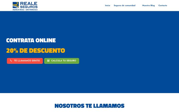 Screenshot of seguroscomunidadvecinos.es