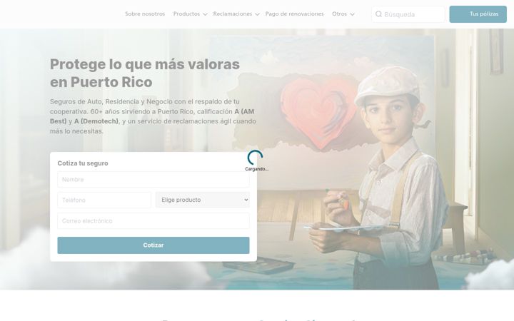 Screenshot of segurosmultiples.com