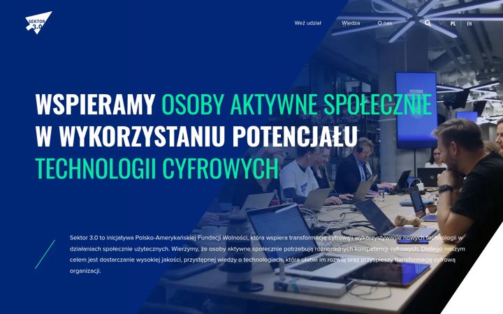 Zrzut ekranu sektor3-0.pl