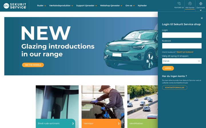 Screenshot of sekurit-service.com