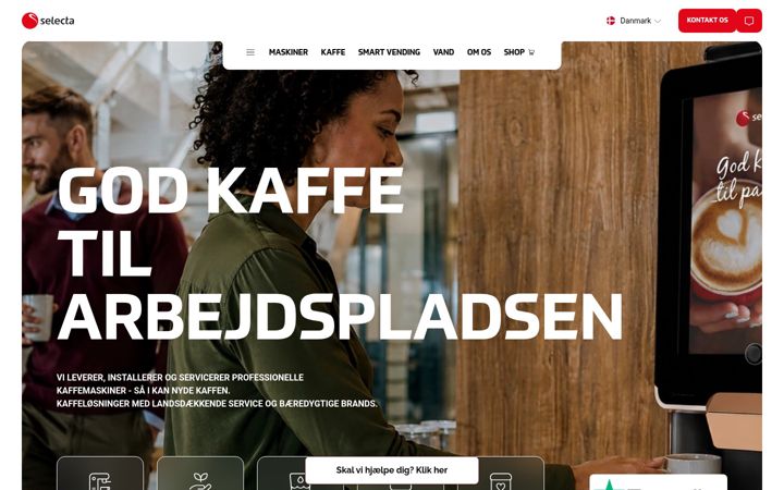 Screenshot of selecta.com