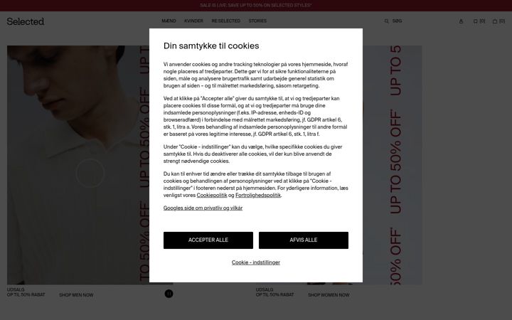 Screenshot of selected.com