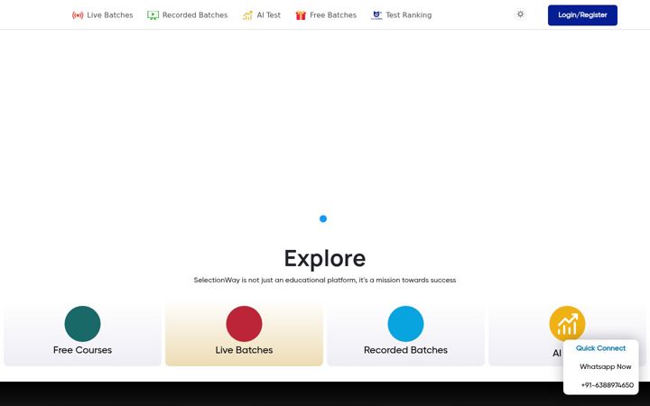 Screenshot of selectionway.com