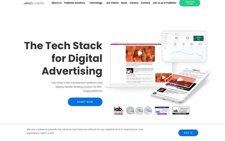 Screenshot of selectmedia.asia