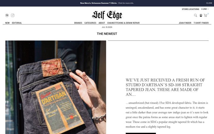 Screenshot of selfedge.com