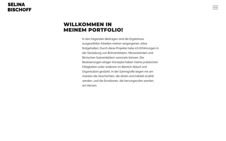 Screenshot of selina-bischoff.de