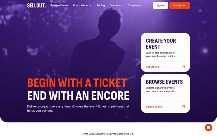 Zrzut ekranu sellout.io