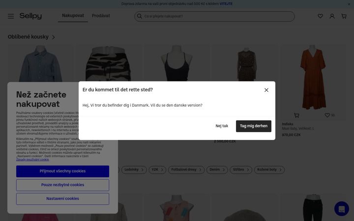 Screenshot of sellpy.cz