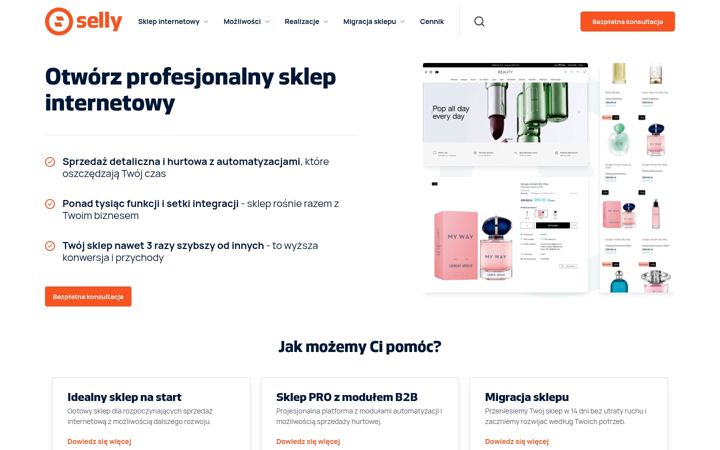 Screenshot of selly.pl