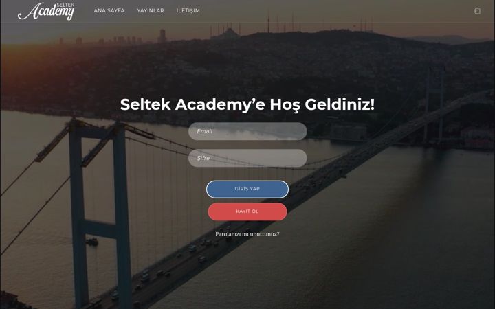 Capture d'écran de seltekacademy.com