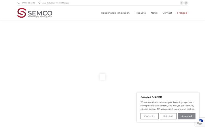 Screenshot of semco.mc