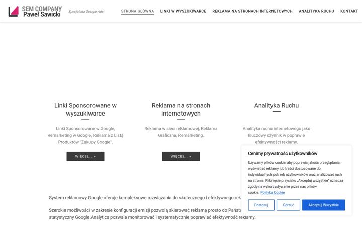 Snimka zaslona za semcompany.pl