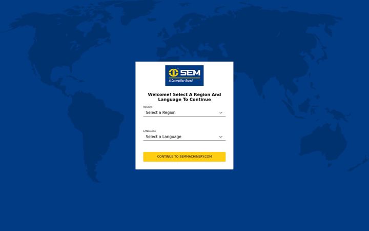 Snímek obrazovky semmachinery.com