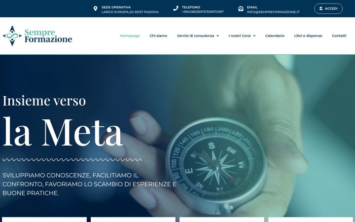 Screenshot of sempreformazione.it
