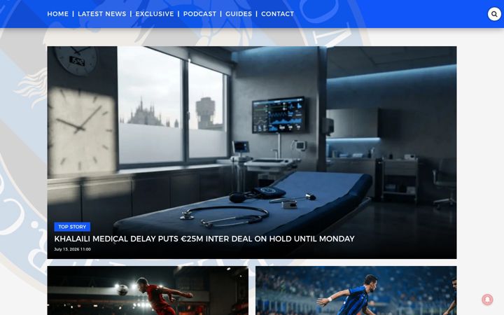Screenshot of sempreinter.com
