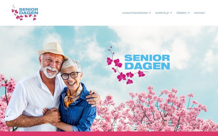 Screenshot of seniordagen.com