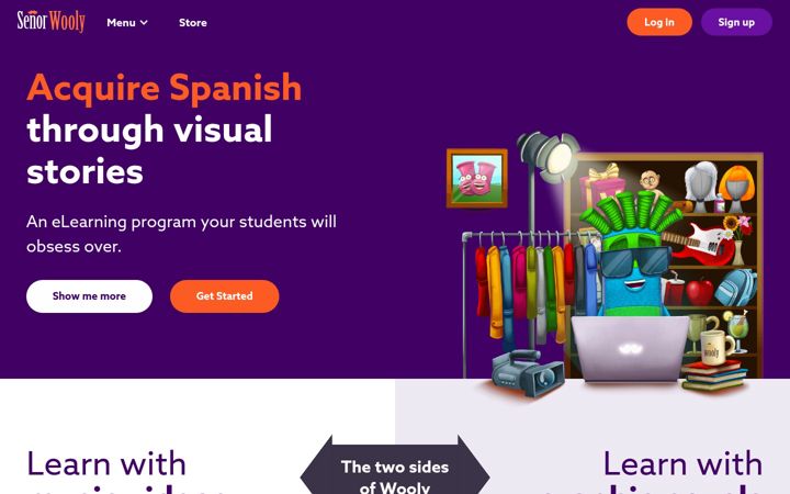 Screenshot of senorwooly.com