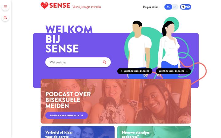 Ekrano kopija sense.info