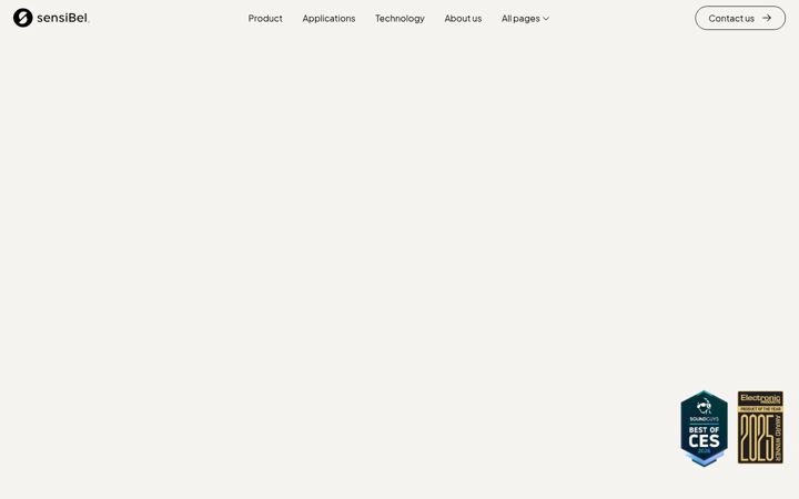 Screenshot of sensibel.com