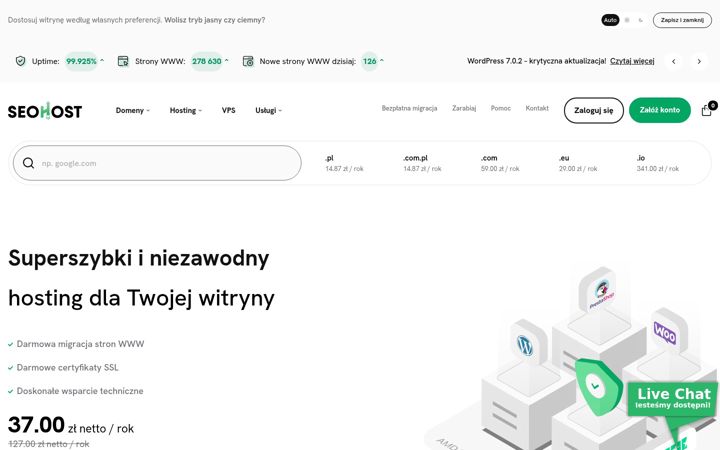 Screenshot of seo-host.pl