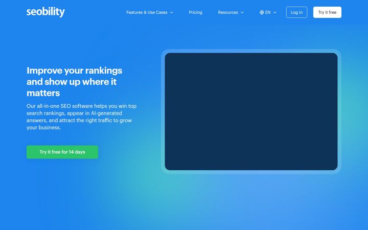 Screenshot του seobility.net