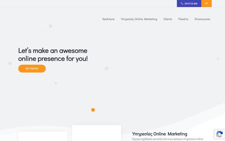 Screenshot of seofuture.gr