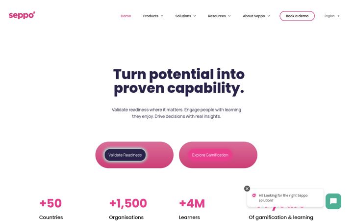 Screenshot of seppo.io