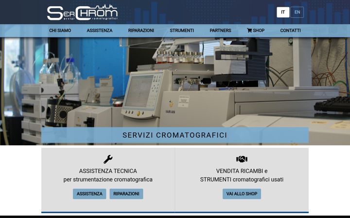 Ekrānuzņēmums no serchrom.it